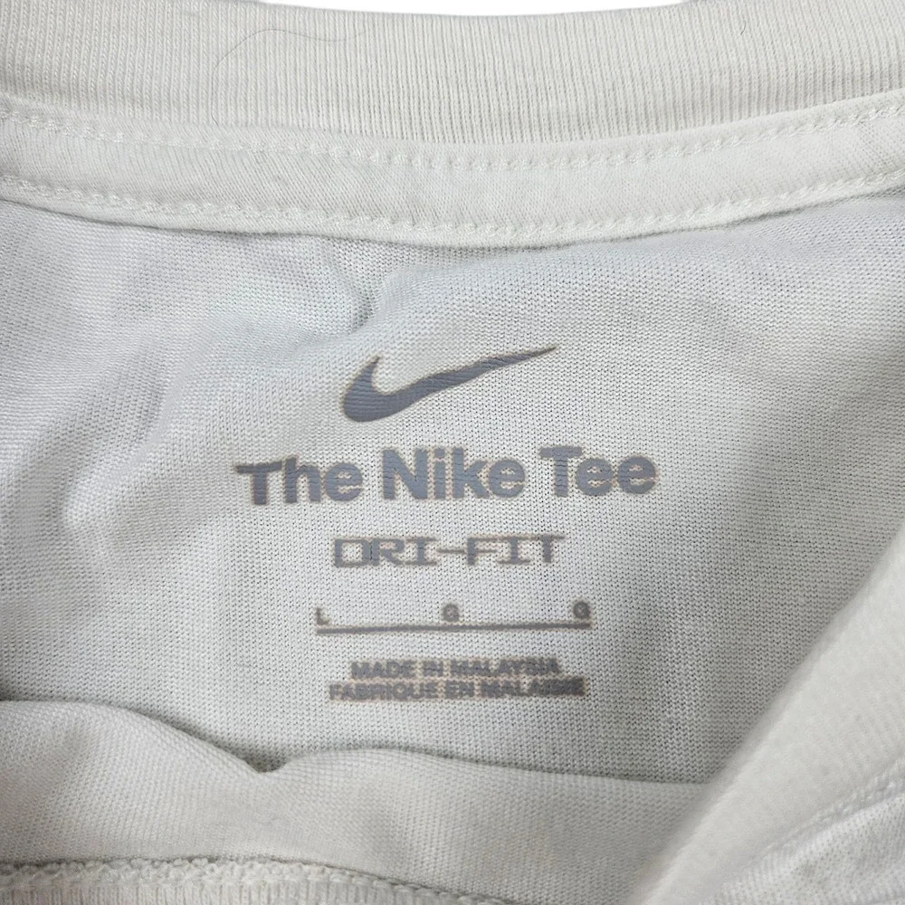 Nike Dri Fit Giannis Basketball Freak Men's‎ Large White Basketball Large Swoosh